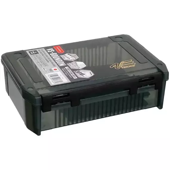 Коробка Meiho Versus VS-800NDDM Compartment Case 205×145×60mm, колір: чорний, фото 